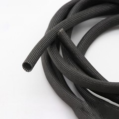 Black Heat Resistant Sleeving Cable Wire High Temperature Component Lead Heat