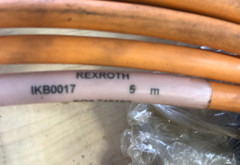 INDRAMAT REXROTH IKB0017 SERVO CABLE, IKB0017/5M New Condition , IPP # 2028