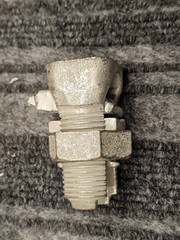 (QTY 2) Burndy KSU29 Tin-Plated Split-Bolt Connectors Tap 8 AWG to 250 kcmil