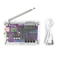 NEW FM Radio Kit Electronic DIY KitTDA2822 Power Amplifier 87-108MHz With Shell