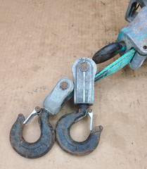 Little Mule Model 300 1,500 3,000 Pound Lineman’s Strap Ratcheting Hoist Double