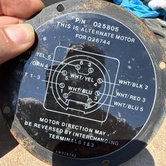 Bridgeport Boss Series I Stepper Motor 025805 Cannot Test As Is 6-wire
