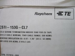 Raychem Te Connectivity CSTI-153G-CL7 Indoor Cold Shrink Termination Kit 15Kv