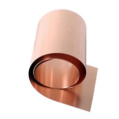 5mm-300mm Width 99.9% Copper Sheet Roll Metal Foil Plate 0.25mm-1.0mm Thick