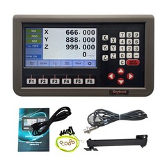 3 Axis DRO LCD Screen Metal Shell for Mill D80M-3V