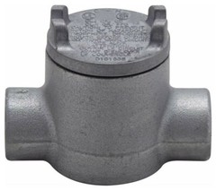 EATON CROUSE-HINDS GUAC14, RIGID CONDUIT OUTLET BOX AND COVER, 1/2 OUTLET