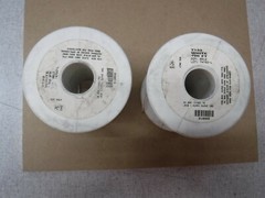 Alpha Wire 7133 White 18awg 100 foot rolls lot of 2 rolls one price for both