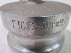 ETC 2-1/2 DP MS27029-13 ALUMINUM DUST PLUG (LOT OF 3) ***NNB***