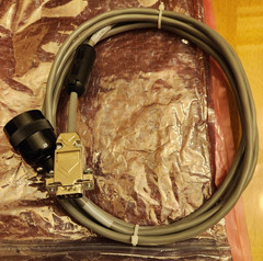AGILENT VARIAN TYPE 531 Thermocouple Vacuum Gauge and Signal Cable