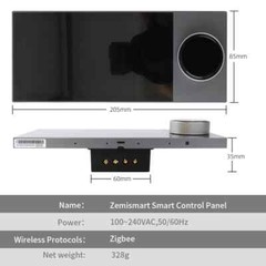 Zemismart HD LCD Touch Panel for Smart Scenes Control with WiFi & Zigbee Devices