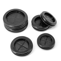Round Rubber Plug Hole Grommet for Protecting Cable Wire Hole Plug 16mm – 100mm