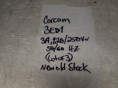 Corcom 3ED1 EMI Filter 3A 120/250V 50/60Hz New Old Stock (Lot of 3)
