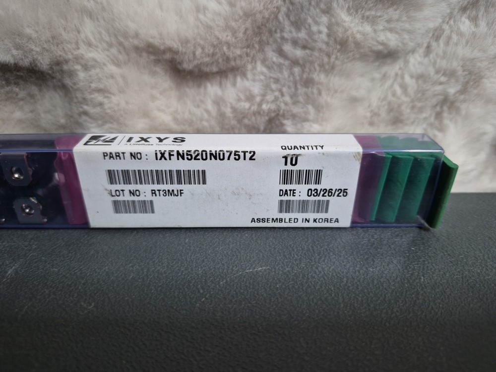 (Lot Of 10) IXYS IXFN520N075T2 Power Module Supply MOSFET N-CH 75V 480A SOT227B