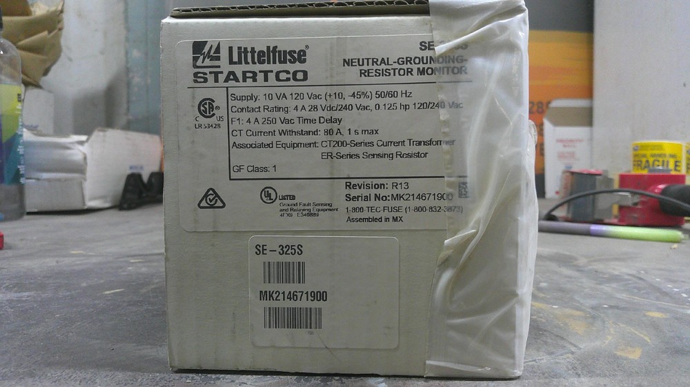 Littelfuse Startco SE-325S Neutral-Grounding-Resistance Monitor