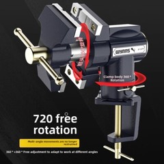 Table ViseIndustrial Grade Table Vise Universal Dual Head Table Vise