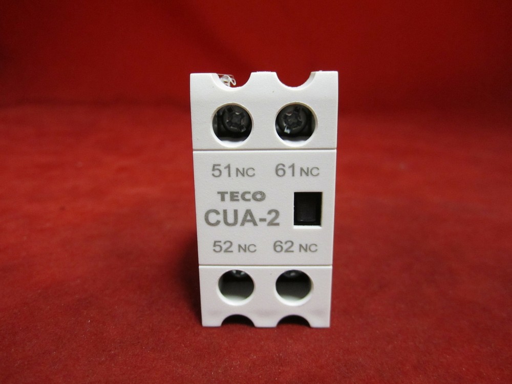 TECO CUA-202 Top Mounted Auxilary Contact Block 2B
