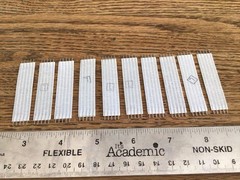 100X Flexible Flat Ribbon Cable 5 Way (wire) Jumper Cable
