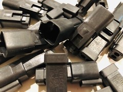 WOW!!! Lot Of 10 NEW DEUTSCH DT04-2P CONNECTOR BODY, 2 PIN!!!