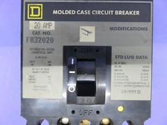 NIB SQUARE D CIRCUIT BREAKER FA32020 I-LINE 20A 240V 3P 1YEAR WARRANTY