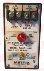 METRIX VIBRATION 5465E-053S / 5465E053S (USED)