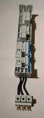 Wohner 32430 EQUES Busbar Adapter 25A 690v 6kv & EATONBK25/3-PKZO-E