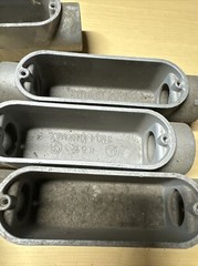 Appleton Electric Products Form 85 1” C Unilet 4.0 C.U (Lot of 7) Dusty Storage