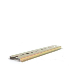 C45 Zinc Plated Din Rail Slotted Top Hat Fixings End Caps Length 85mm – 500mm