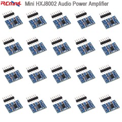 20pcs Mini HXJ8002 Audio Power Board Voice Amplifier Module BTL 3W for Arduino