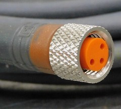 Belden Lumberg RST 3-RKMV 3-224/3M Double Ended Cordset Cable Lot of Two (2)