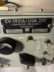 NIXIE TUBE USM‑207A Electronic Counter Readout–Military Signal Converter