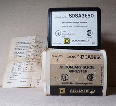Square D Secondary Surge Arrester SDSA3650 NIB