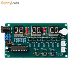 6-bit LED Digital Electronic Clock DIY Kit 51 Microcontroller Circuit Board Kit