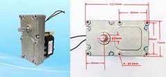 220V AC Shaded Pole Geared Motor Spot Welder Automatic Control of Pellet Feeding