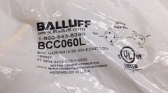Balluff BCC060L Cable 90′ Degree Female and Male Threaded Straight