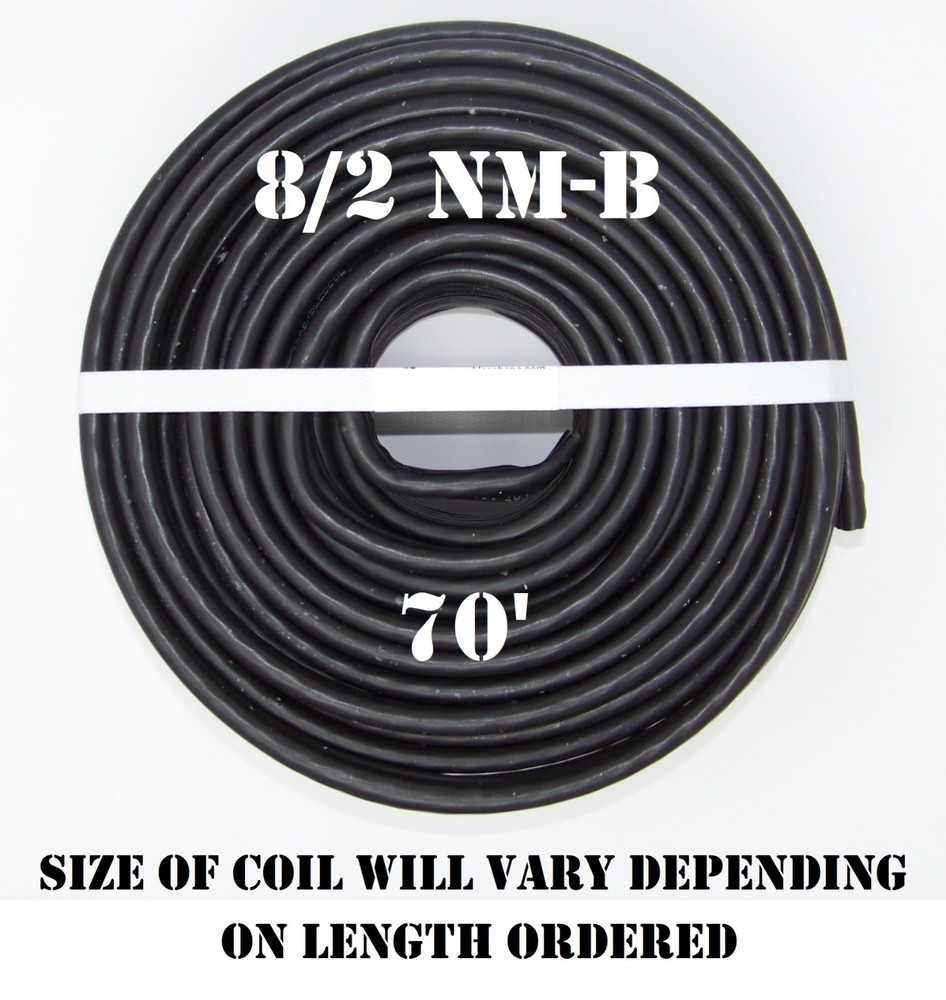 8/2 NM-B x 70′ Southwire “Romex®” Electrical Cable