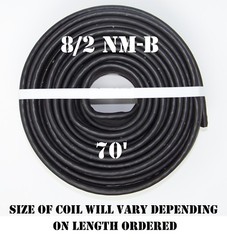 8/2 NM-B x 70′ Southwire “Romex®” Electrical Cable