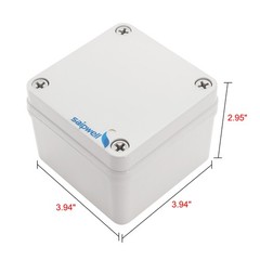 100 x 100 x 75 mm Electronic ABS P DIY Junction Box Enclosure Case Gray