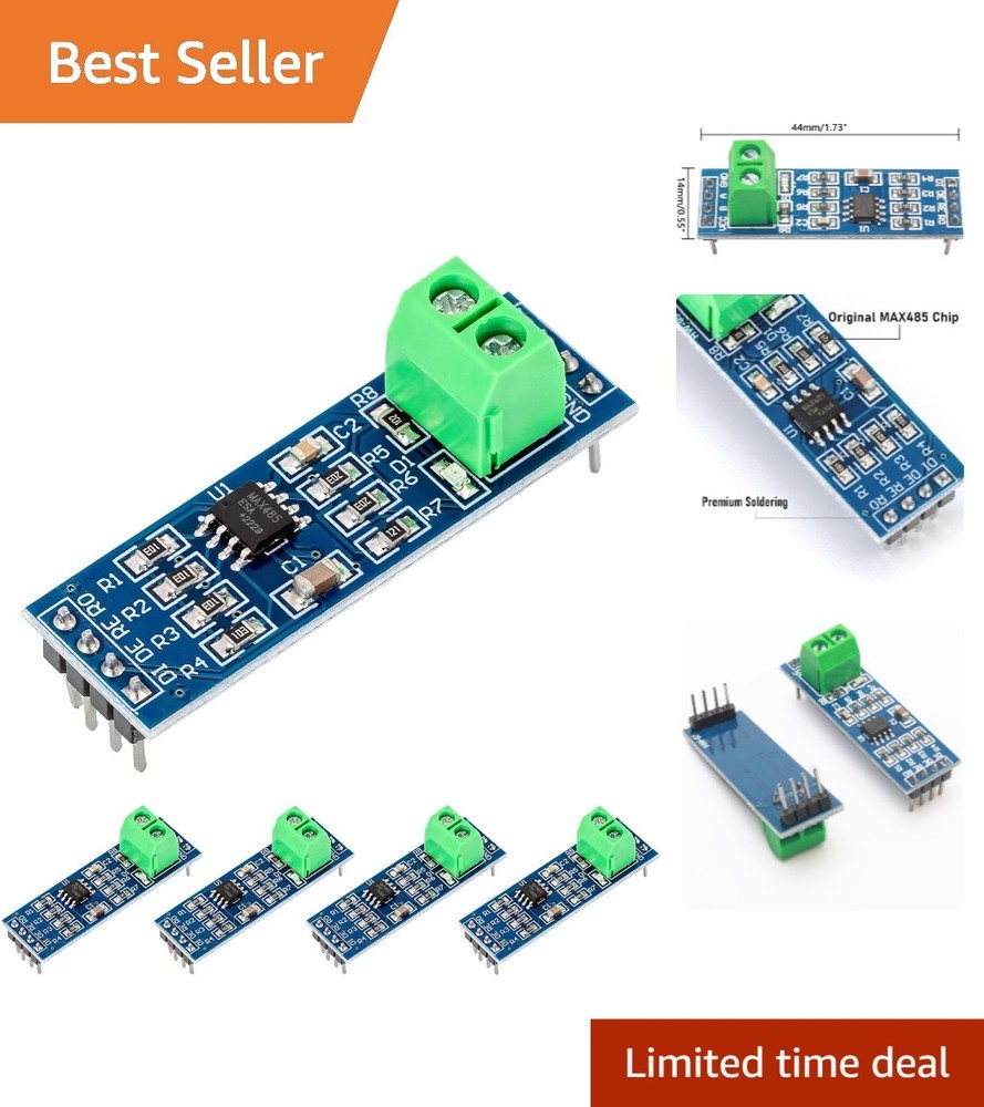 Compact 5V RS485 Transceiver Module Set – Ideal for Development Boards & IoT