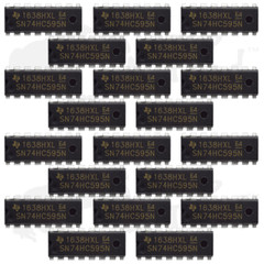 SN74HC595N Bit-Shift Register for Clocks LEDs Arduino TTL Segment Displays