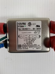 Corcom 10VR6 RFI Line Filter 120/250VAC