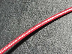 Sequel Wire & Cable #16awg MTW/AWM UL-1015/1230 Hook-Up/Lead Wire 600V Red/100ft