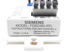 Siemens S54319-S27-A1 FDBZ-RTL Fire Alarm Remote Test Switch Duct Detector FD…