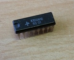 IC K155LN6 = SN74366N / 74366 / DIP16 USSR NOS (Lot of 30 pcs)