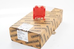 New Box of 50 Altech CTS25UN/R DIN Terminal Feed-Thru 105A 600V 14-2AWG 12mm Red
