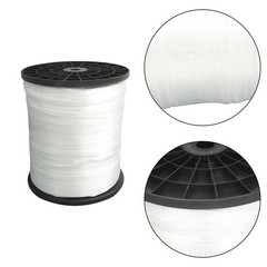 Polyester Pulling Tape Mule Tape Tensile Capacity Gardening for Packaging White