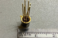 1pcs – National NS 2N6485 Dual N-Channel JFET – TO-71, Gold Pins, NOS, Genuine