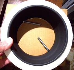 6″ Inch Black Baffle for 6″ Recessed Can Light Trim to replace Halo R310 09-6TBB