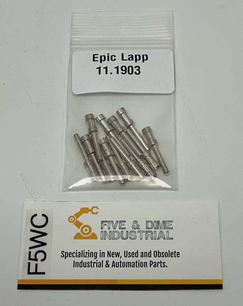 Epic Lapp 11.1903 2.5mm Silver Male Contacts 12-Pack
