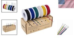 180ft 22 AWG Solid Core Hookup Wire Kit