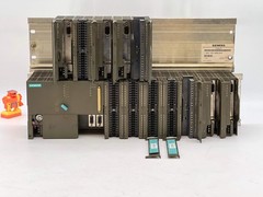 Siemens 6ES7318-2AJ00-0AB0 Assorted PLC Rack Assembly (Not Tested)